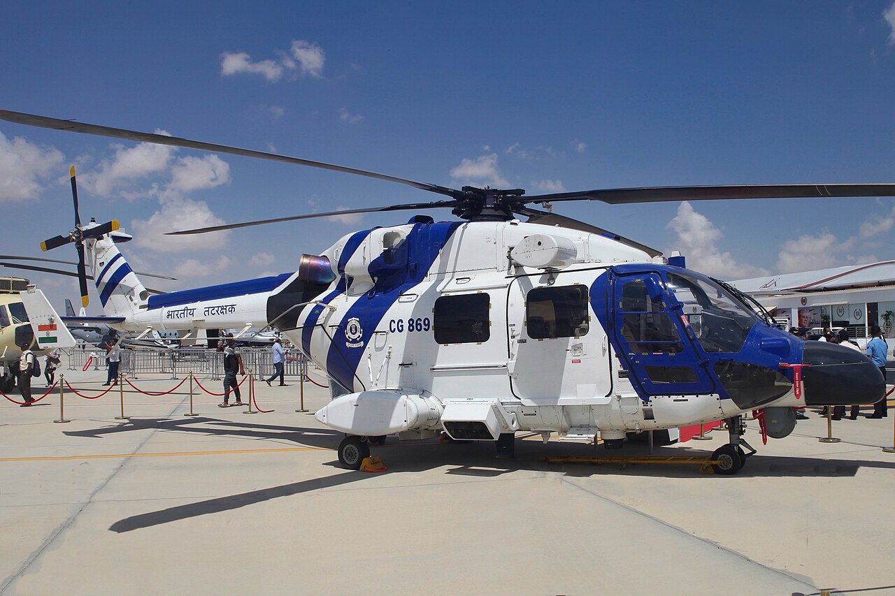 CG869 Dhruv Mk.III Indian Coast Guard El Alamein 5.9.24 (54148886568).jpg